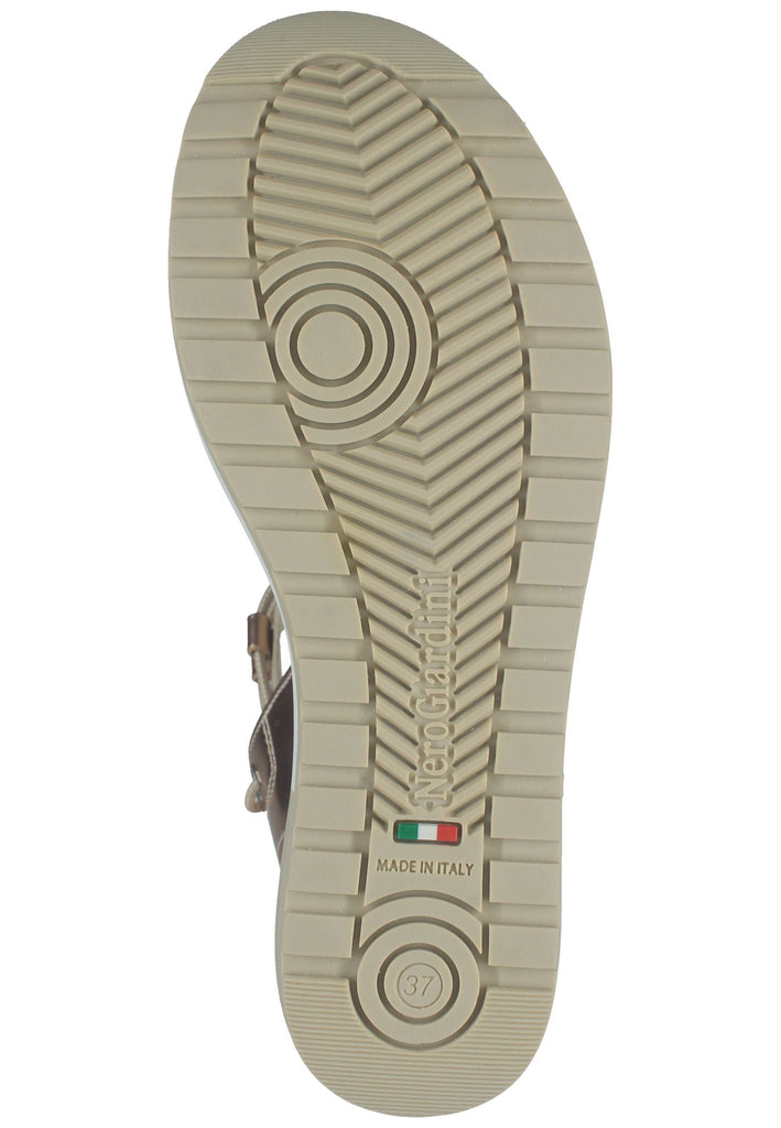 Nero Giardini Sandalen Lederimitat/Textil Bronze