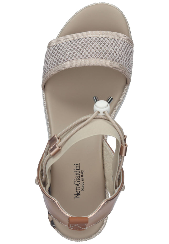 Nero Giardini Sandalen Lederimitat/Textil Bronze