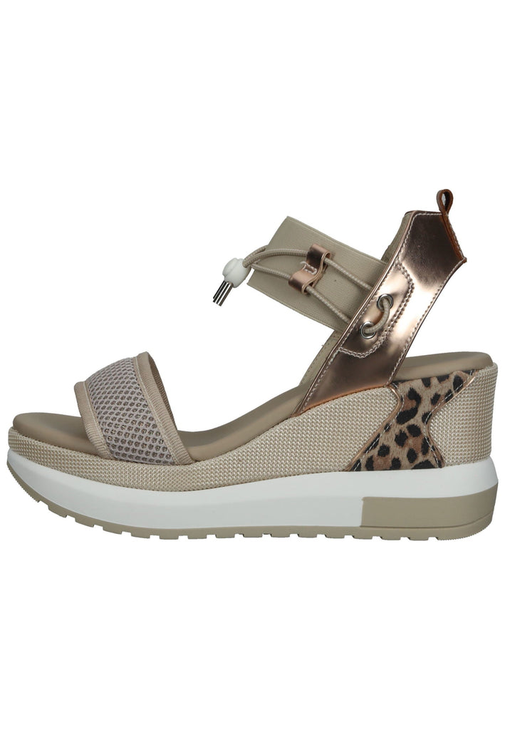 Nero Giardini Sandalen Lederimitat/Textil Bronze
