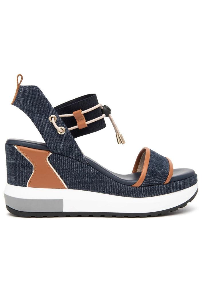 Nero Giardini Sandalen Lederimitat/Textil Jeans