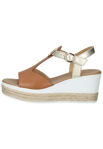 Sandalen Nero Giardini Sandalen Leder Cognac