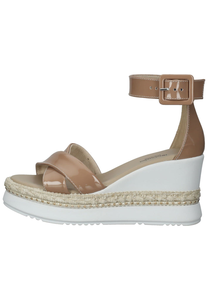 Sandalen Nero Giardini Sandalen Leder Nude Lack
