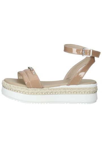 Sandalen Nero Giardini Sandalen Leder Nude Lack