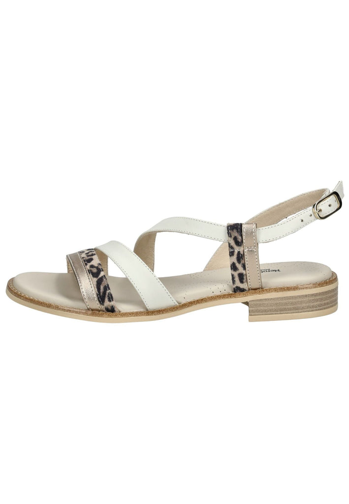 Sandalen Nero Giardini Sandalen Leder/Textil Weiß Kombi