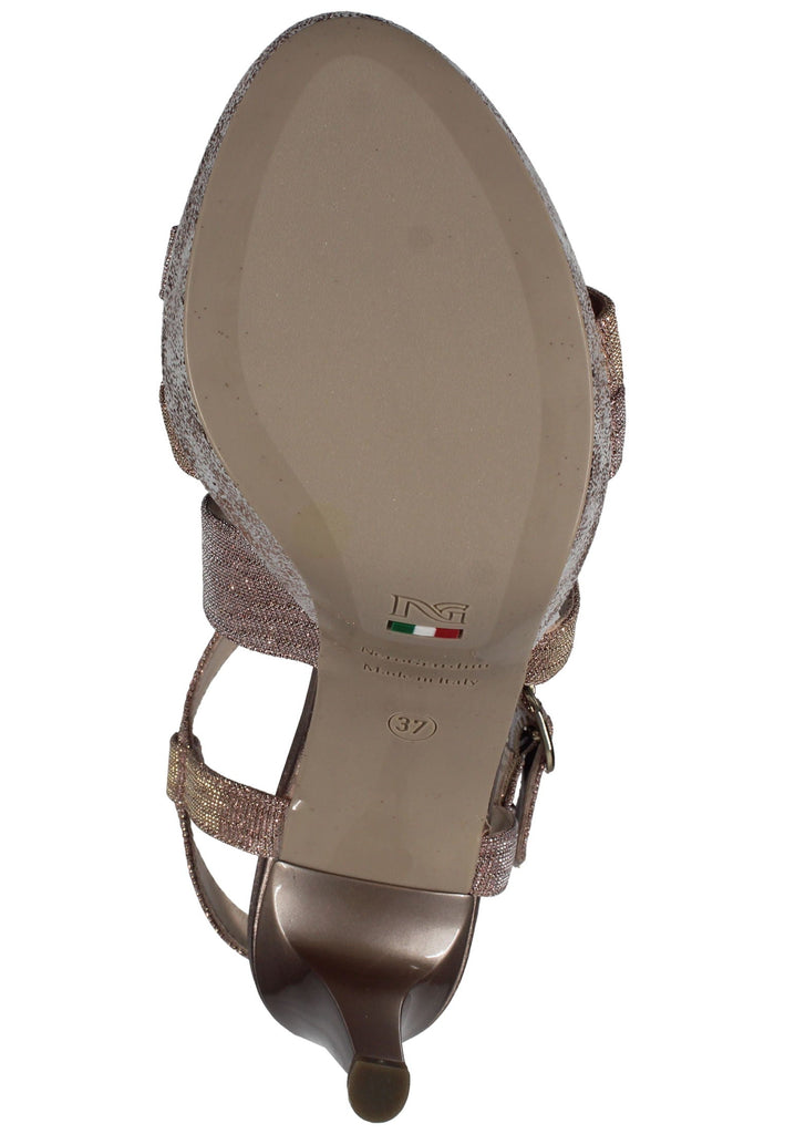 Nero Giardini Sandalen Textil Gold