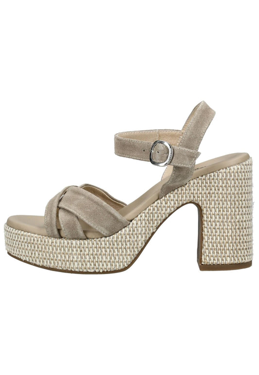 Nero Giardini Sandalen Veloursleder Beige