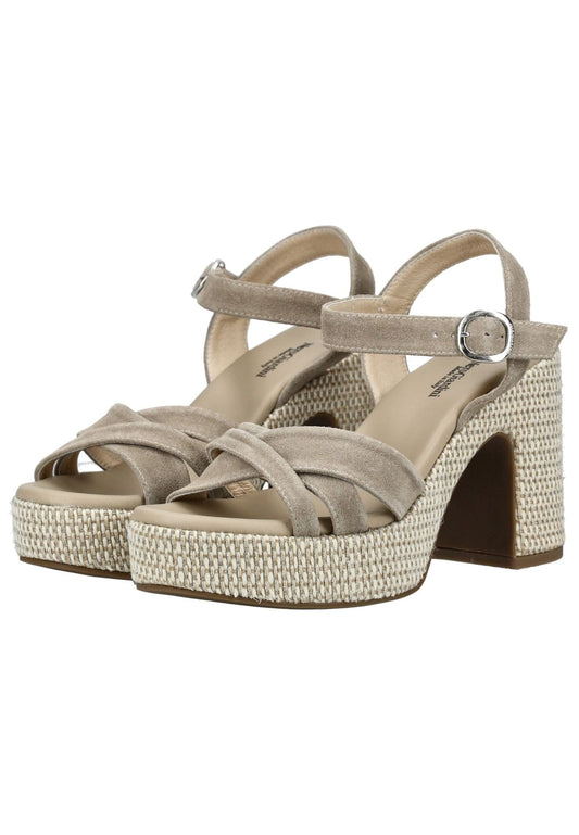 Nero Giardini Sandalen Veloursleder Beige