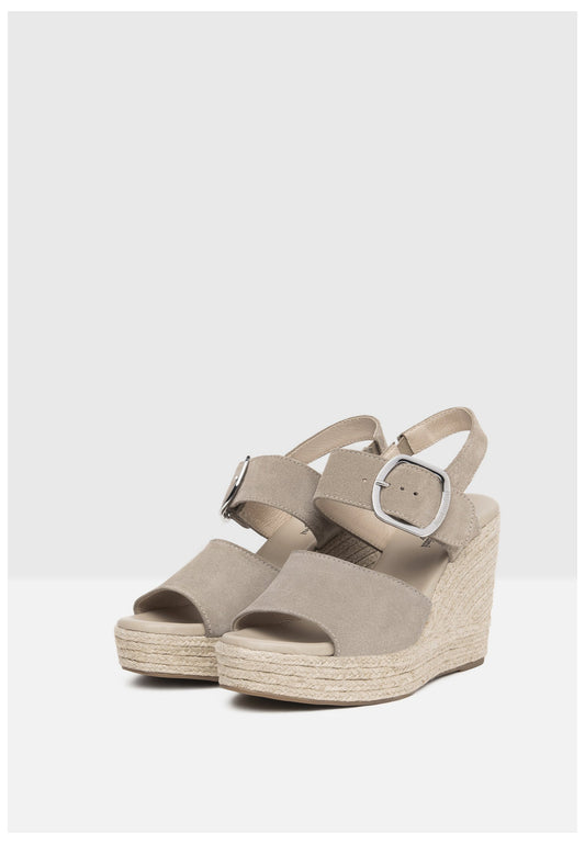 Nero Giardini Sandalen Veloursleder Grau