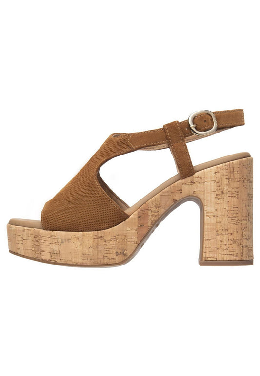 Nero Giardini Sandalen Veloursleder Tabacco