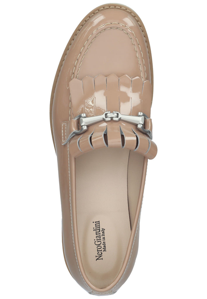Nero Giardini Slipper Leder Nude Lack