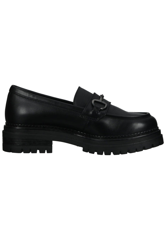 Nero Giardini Slipper Leder Schwarz