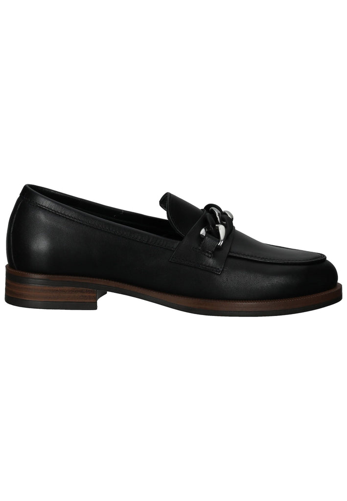 Nero Giardini Slipper Leder Schwarz