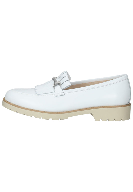 Nero Giardini Slipper Leder Weiß