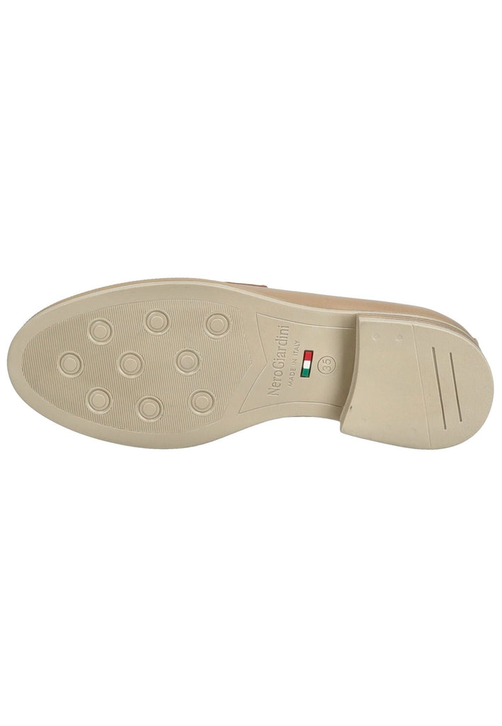 Nero Giardini Slipper Nappaleder Mittelbraun