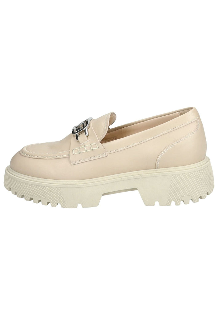 Slipper Nero Giardini Slipper Nappaleder Beige
