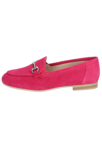 Slipper Nero Giardini Slipper Veloursleder Fuchsia