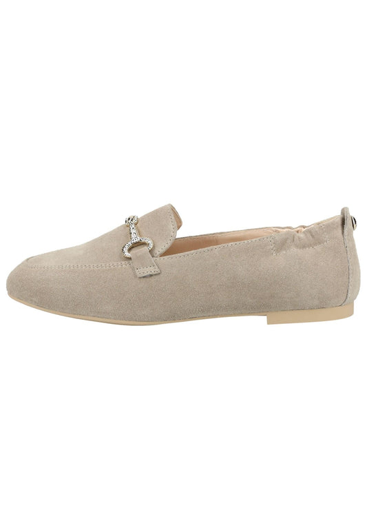 Nero Giardini Slipper Veloursleder Beige