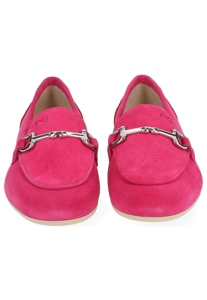 Nero Giardini Slipper Veloursleder Fuchsia