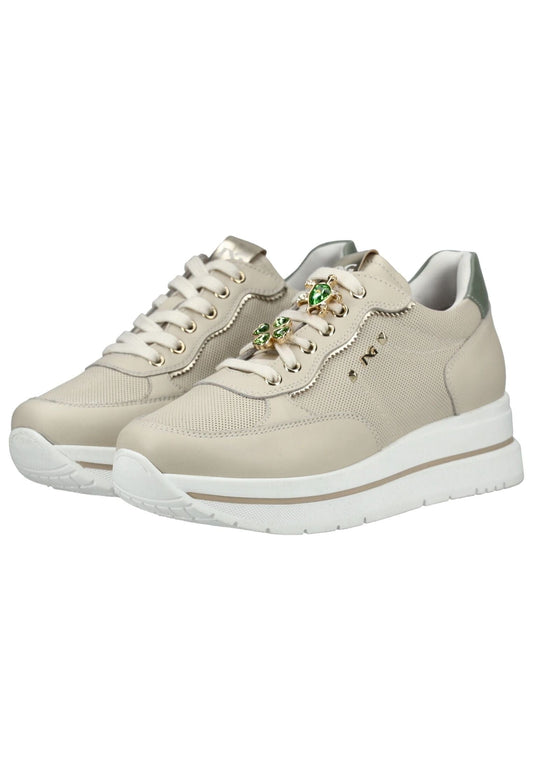 Nero Giardini Sneaker Leder Beige