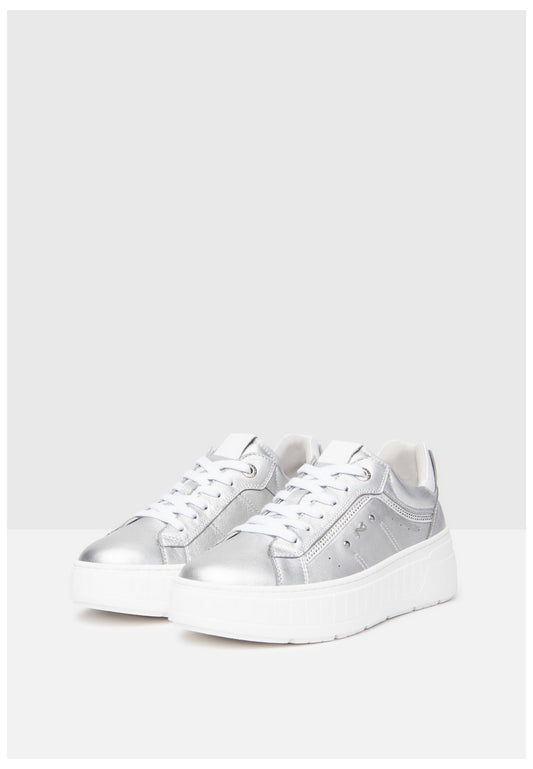 Nero Giardini Sneaker Leder Silber