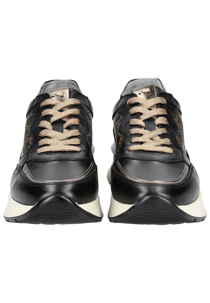 Nero Giardini Sneaker Leder/Synthetik Schwarz Kombi