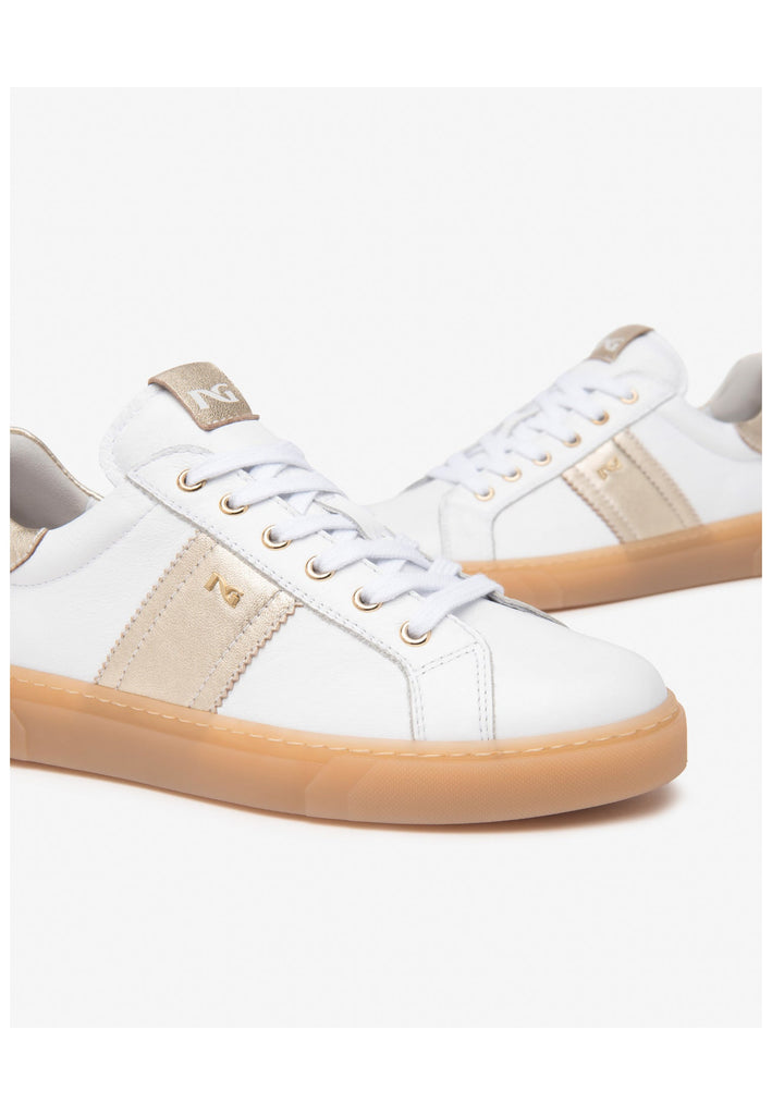 Nero Giardini Sneaker Leder/Synthetik Weiß