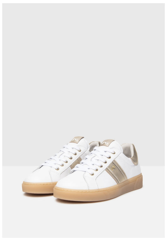 Nero Giardini Sneaker Leder/Synthetik Weiß