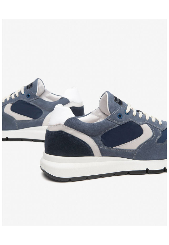 Nero Giardini Sneaker Leder/Textil Blau/Weiß