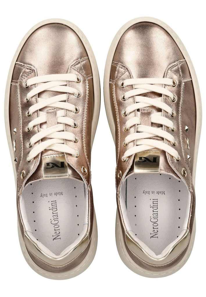 Nero Giardini Sneaker Leder/Textil Bronze