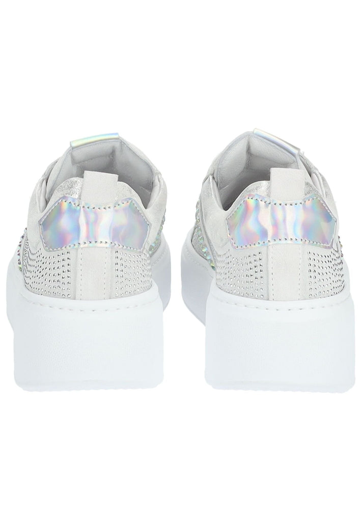 Nero Giardini Sneaker Leder/Textil Grau/Weiß