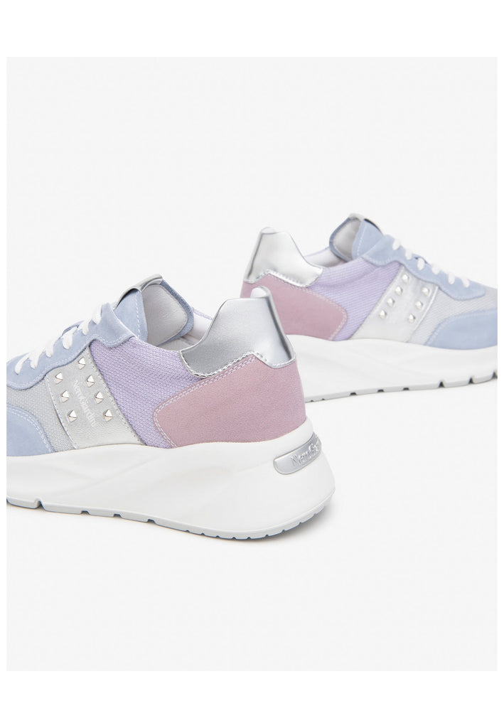 Nero Giardini Sneaker Leder/Textil Hellblau