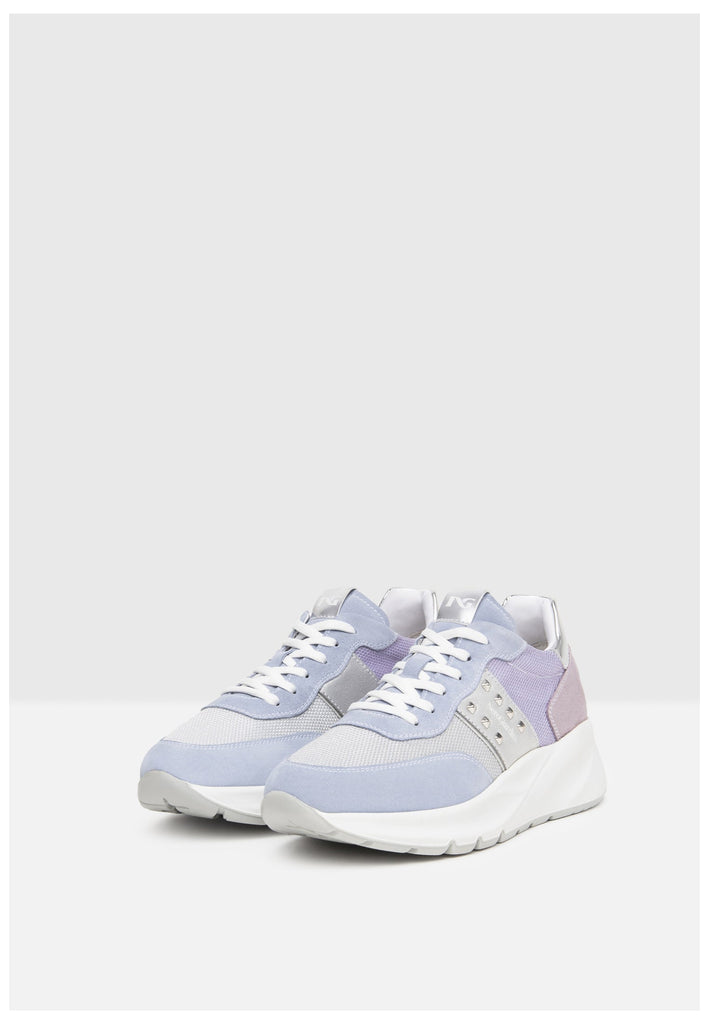 Nero Giardini Sneaker Leder/Textil Hellblau