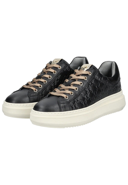 Nero Giardini Sneaker Leder/Textil Schwarz