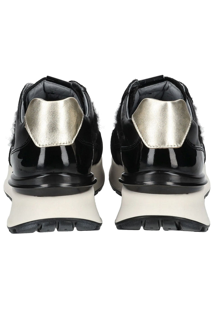 Nero Giardini Sneaker Leder/Textil Schwarz Kombi