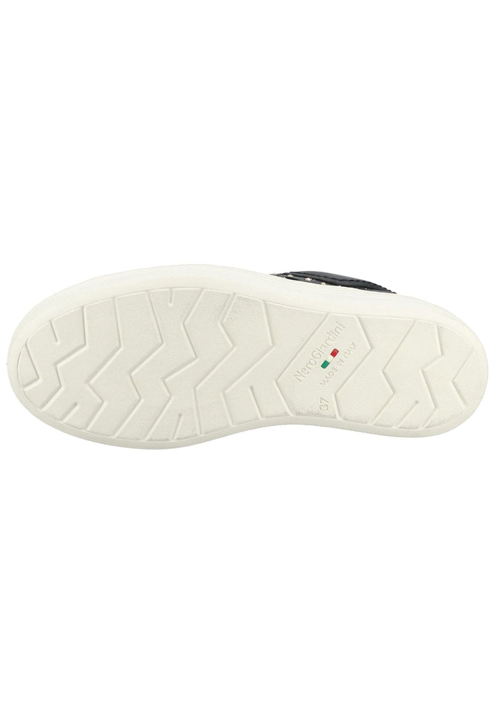 Nero Giardini Sneaker Leder/Textil Schwarz Kombi