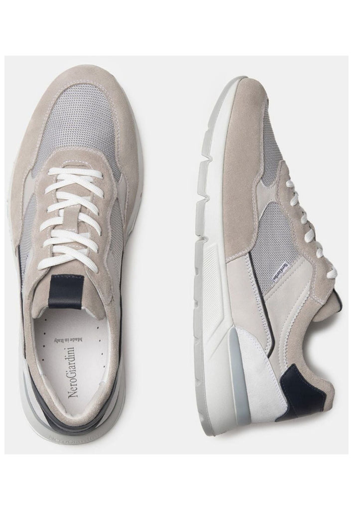 Nero Giardini Sneaker Leder/Textil Weiß