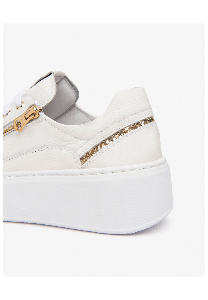 Nero Giardini Sneaker Leder/Textil Weiß