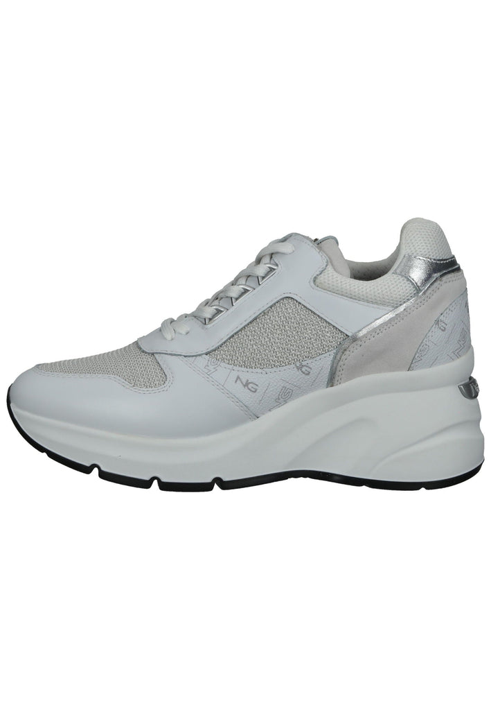 Nero Giardini Sneaker Leder/Textil Weiß