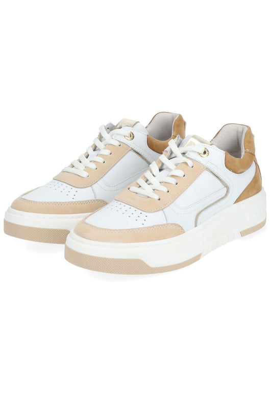 Nero Giardini Sneaker Leder/Textil Weiß/Braun