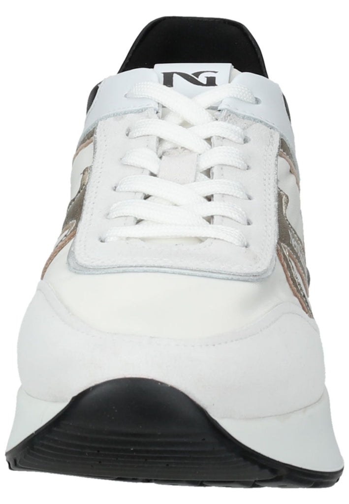 Nero Giardini Sneaker Leder/Textil Weiß/Gold