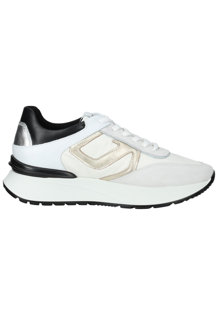 Nero Giardini Sneaker Leder/Textil Weiß/Gold