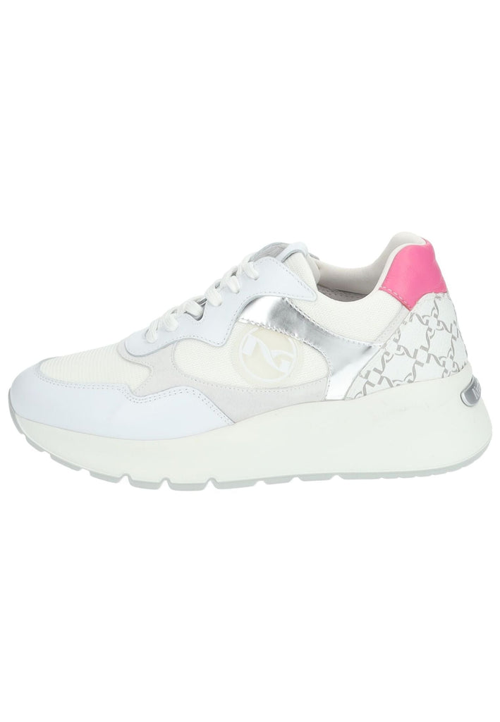 Nero Giardini Sneaker Leder/Textil Weiß Kombi