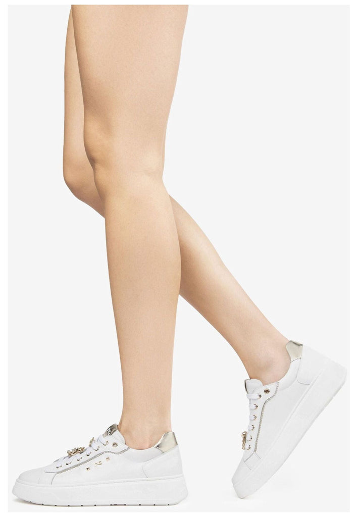 Nero Giardini Sneaker Leder Weiß