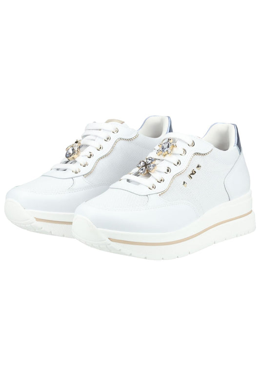 Nero Giardini Sneaker Leder Weiß