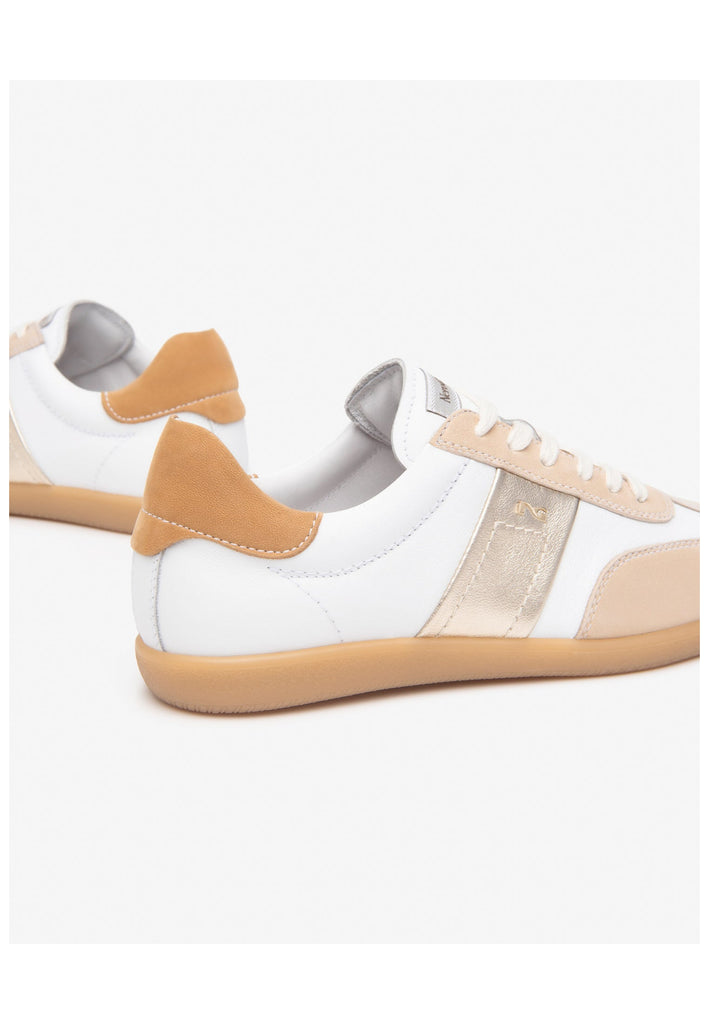 Nero Giardini Sneaker Leder Weiß/Beige
