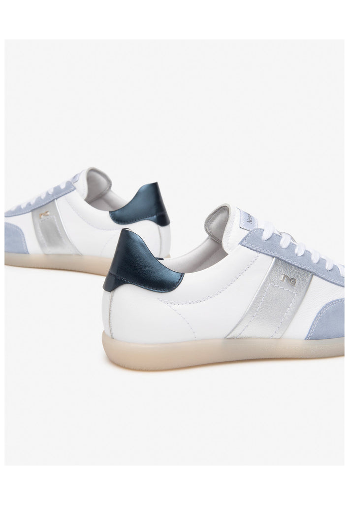 Nero Giardini Sneaker Leder Weiß/Blau