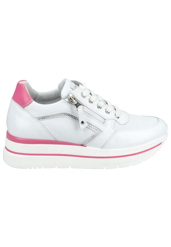 Nero Giardini Sneaker Leder Weiß/Pink