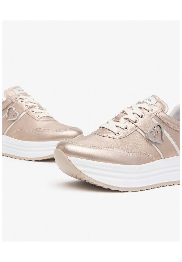 Nero Giardini Sneaker Lederimitat Rosegold