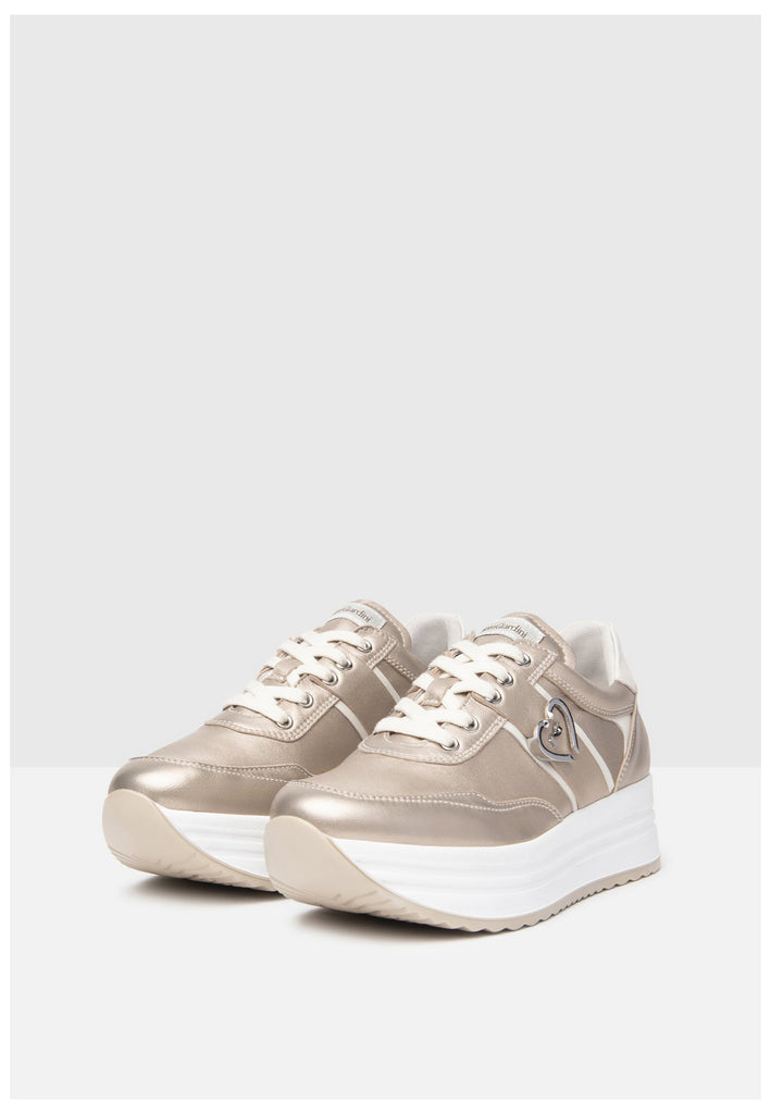 Nero Giardini Sneaker Lederimitat Rosegold