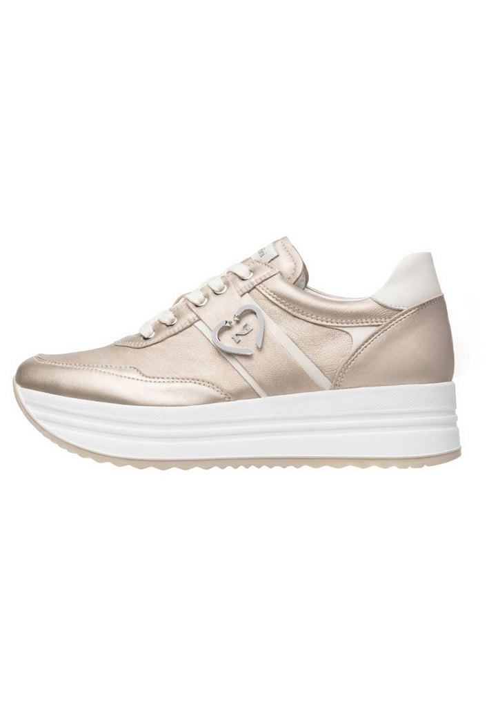Nero Giardini Sneaker Lederimitat Rosegold